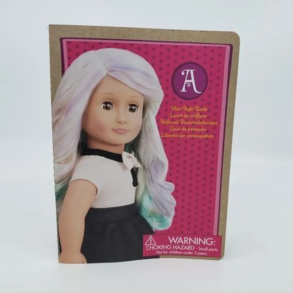 Our Generation Amya Deco Doll Blonde Green Hair Hazel Eyes Fashion Toy 18 in - Picture 11 of 12